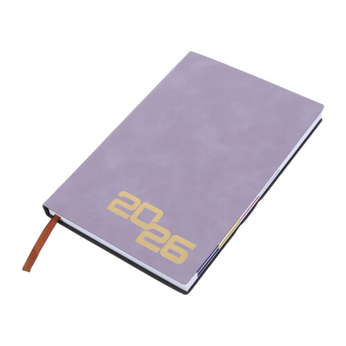 5Pièces Planning Journalier Rose Cuir PU Anti-Trace 1