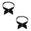 2Pièces Nœuds Marine Croix Polyester Costume 5