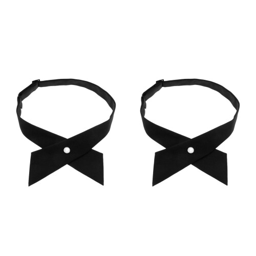 2Pièces Nœuds Marine Croix Polyester Costume 2