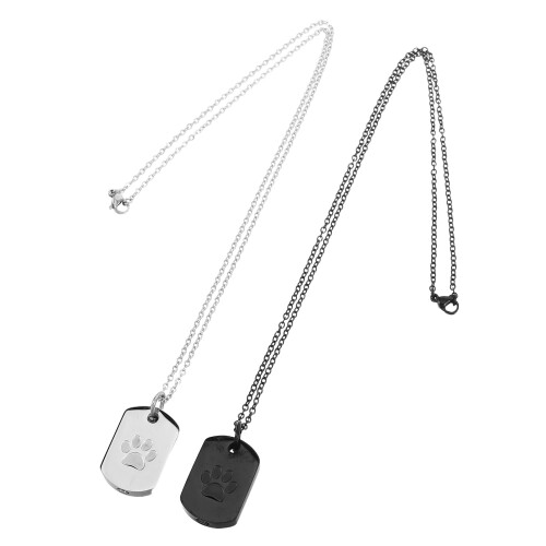 8Pièces Bijoux Crémation Urne Animale Métal Pour 1