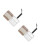 2Pièces Pelle À Litière Chat Acier Inoxydable Ergonomique Avec Support 5