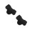 2Pcs Professional Memory Foam Lash Pillows Black U-Shaped Neck Pillow 8
