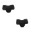 2Pcs Professional Memory Foam Lash Pillows Black U-Shaped Neck Pillow 10