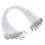 600Pcs Durable White Elastic Barbed Thread for DIY Masks Hats 2