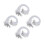 600Pcs Durable White Elastic Barbed Thread for DIY Masks Hats 7