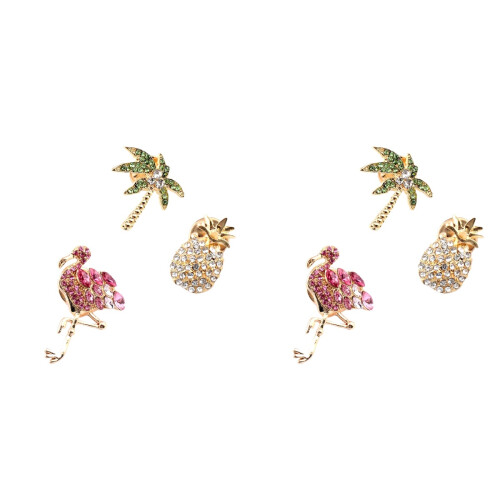 6Pièces Broches Mode Épingles Créatives Pour Fête 1
