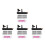 4Pièces Support Téléphone Parking Mobile Plastique Noir 9