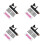 4Pièces Support Téléphone Parking Mobile Plastique Noir 10