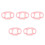5Pièces Housses Silicone Rose Avec Protège 10