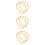 6Pcs Solid Bamboo D Shape Bag Handles Light Brown for DIY Handbag Use 8