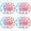 8Pcs Accurate Nipple Measurement Tool Silicone Ruler for Flange Sizing 7