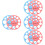 8Pcs Accurate Nipple Measurement Tool Silicone Ruler for Flange Sizing 8