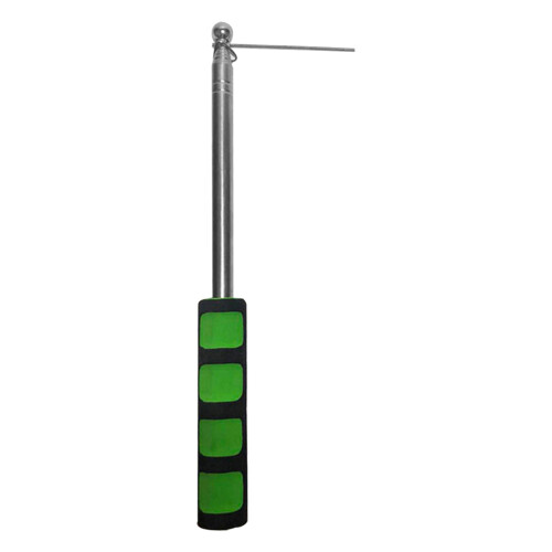 2Pcs Durable Telescopic Rod with Hook and Sponge Grip for Tossing Game 2