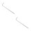 2Pièces Bâtons De Mise À Argentés Protection Antenne Clôture 7