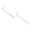 2Pièces Bâtons De Mise À Argentés Protection Antenne Clôture 8
