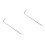 2Pièces Bâtons De Mise À Argentés Protection Antenne Clôture 10