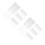100Pcs Men's Tie Storage Clear Plastic Bags Compact Necktie Covers 7