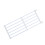 Short Adjustable Pet Gate for Small Dogs, White, 36cm Height 15