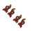 2Pairs Multi Material Removable Snowboard Deer Horn Decoration 9
