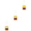 3Pcs Car Interior Decorations Plastic Hanging Ornaments with Tassels 7