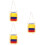 3Pcs Car Interior Decorations Plastic Hanging Ornaments with Tassels 9