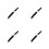 4Ensembles Katana Standard ABS Pour Cosplay Entraînement 10