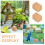 32Pcs Mini Wooden Haystack Decor Light Brown Rustic Farmhouse Ornament 7