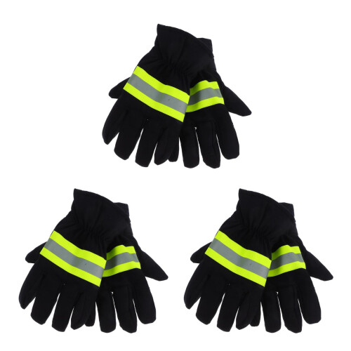 3Paires Résistants Chaleur Secours Multicolores 2