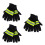 3Paires Résistants Chaleur Secours Multicolores 9