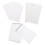 3Pcs White A7 Binder Refill Paper Daily Weekly Monthly Planner Inserts 3