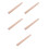 5Pcs Wood Poster Tubes Cylindrical Document Organizer with Cap 10