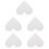 5St Multifunctioneel Wit Schuim Model Voor En Versieren 8