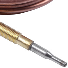 4X 1500mm Gas Stove Universal Thermocouple Kit M6X0.75 with Overflow Nut (Five) Replacement Thermocouple
