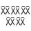 10St Nylon Elastische Paarden Dekensluiting Met Verstelbare Leg Straps 4