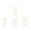 8Pcs Multi Alloy Handbag Chains Stylish Decorative Purse Accessories 8