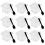 50Ensembles Coupes À Pudding Jetables Pet Solides Assortis 9