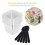50Ensembles Coupes À Pudding Jetables Pet Solides Assortis 10