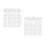 100Pcs Disposable Double Compartment Portion Cups Transparent PP 8