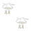 2Sets Comfortable White Floral Maternity Sash Belt for Pregnancy Decor 4