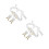 2Sets Comfortable White Floral Maternity Sash Belt for Pregnancy Decor 10
