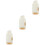3Pcs Reusable Toothpick Holder Light Yellow Desktop Container for Home 6