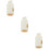 3Pcs Reusable Toothpick Holder Light Yellow Desktop Container for Home 10