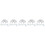 5Sets Graduation Party Sash and Crown Kit Polyester Assorted 10