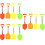 12Pcs Children Sand Digging Lightweight Assorted Color Toy Set 7