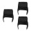 3Pièces Protection Étanche PVC Noir Pour Moving Head Light 5