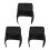 3Pièces Protection Étanche PVC Noir Pour Moving Head Light 6