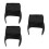 3Pièces Protection Étanche PVC Noir Pour Moving Head Light 10