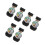 6Pcs Solid Brass Tank Gauge Adapter for Home and Outdoor Use 7
