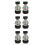 6Pcs Solid Brass Tank Gauge Adapter for Home and Outdoor Use 8