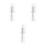 3Pcs Multipurpose Plastic Powder Pump Bottles Transparent for Storage 5
